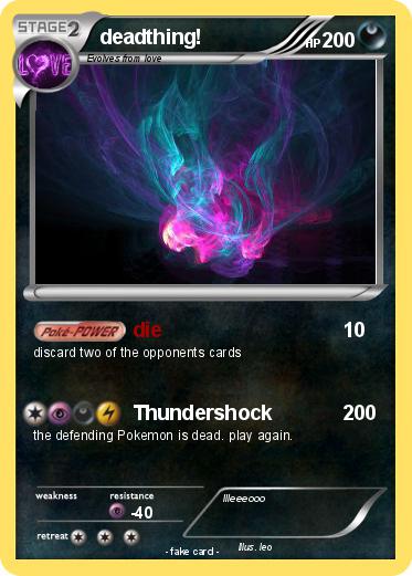 Pokemon deadthing!