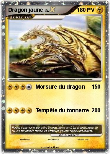 Pokemon Dragon jaune