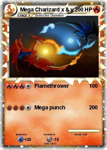 Pokemon Mega Charizard x & y