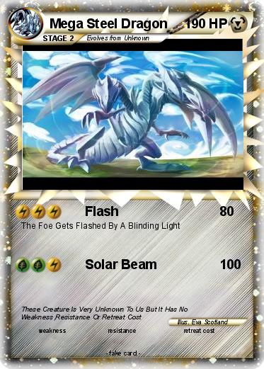Pokemon Mega Steel Dragon