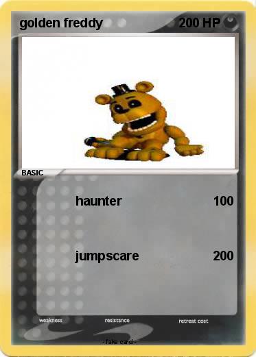 Pokemon golden freddy