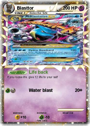 Pokemon Blasttor