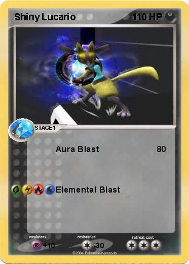 Pokemon Shiny Lucario