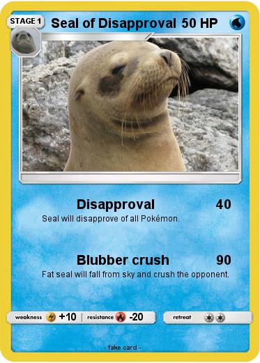 Pokemon Seal of Disapproval