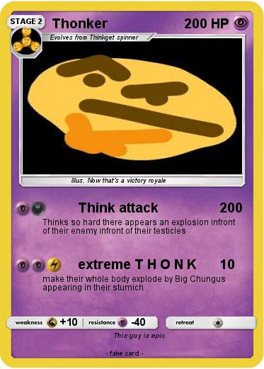 Pokemon Thonker