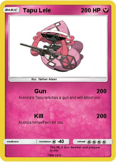 Pokemon Tapu Lele