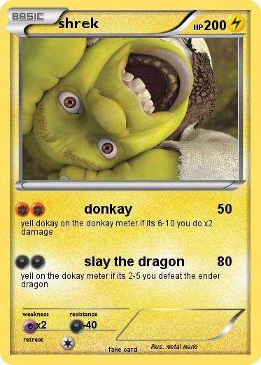 Pokemon shrek