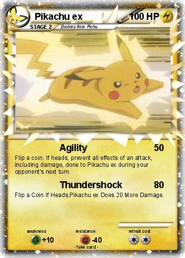 Pokemon Pikachu ex