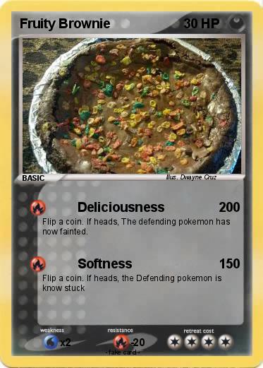 Pokemon Fruity Brownie