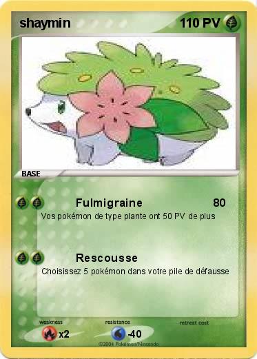 Pokemon shaymin