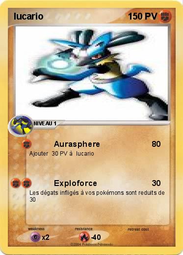 Pokemon lucario