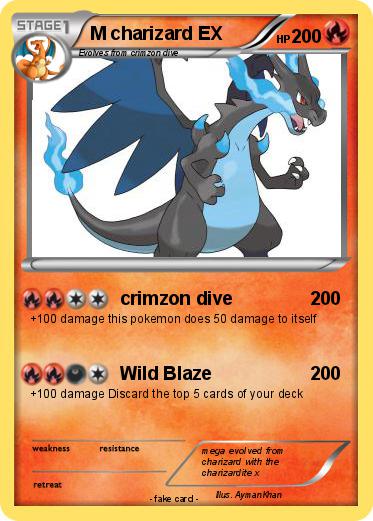Pokemon M charizard EX