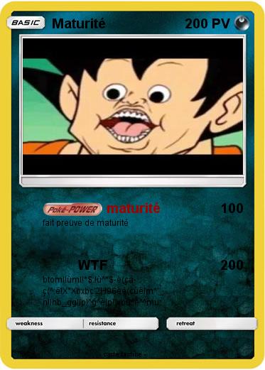 Pokemon Maturité