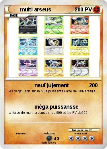 Pokemon multi arseus
