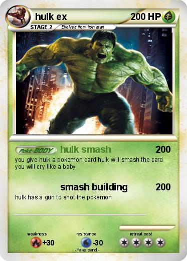 Pokemon hulk ex