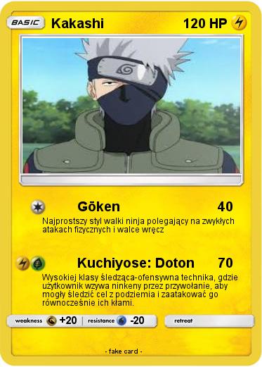 Pokemon Kakashi