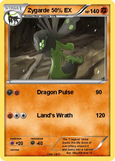 Pokemon Zygarde 50% EX