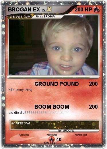 Pokemon BROGAN EX