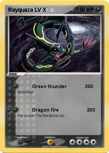 Pokemon Rayquaza LV X