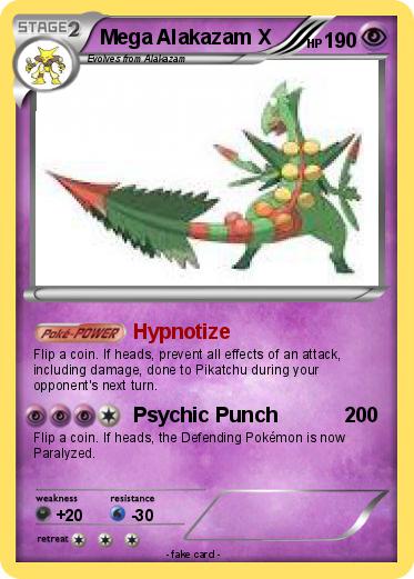 Pokemon Mega Alakazam X
