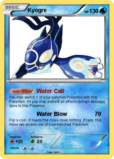 Pokemon Kyogre