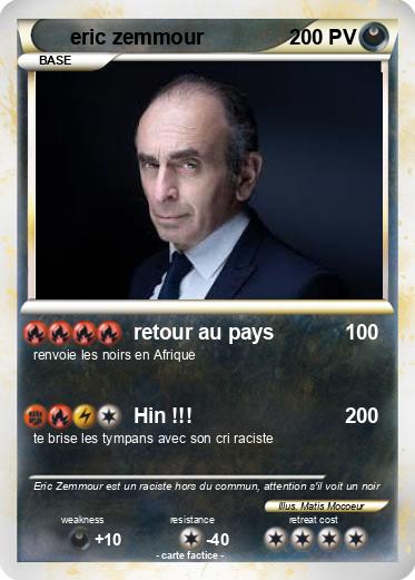 Pokemon eric zemmour
