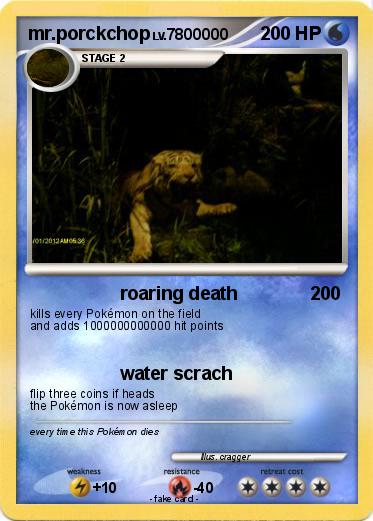 Pokemon mr.porckchop