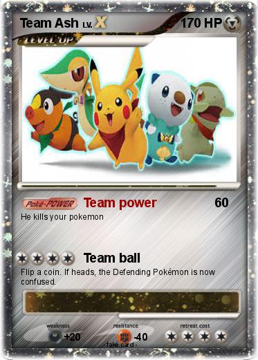 Pokemon Team Ash