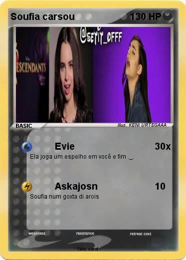 Pokemon Soufia carsou