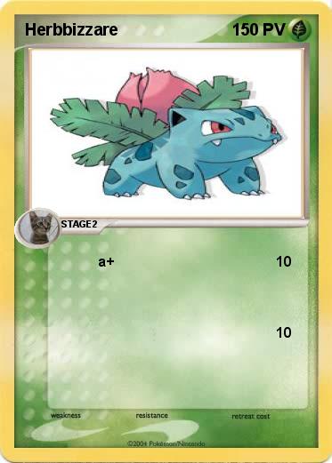 Pokemon Herbbizzare