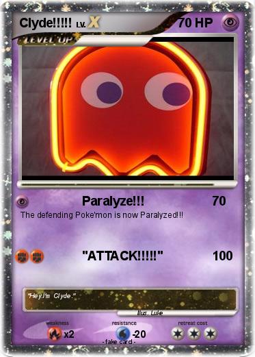 Pokemon Clyde!!!!!