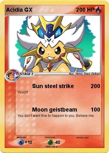 Pokemon Acidia GX