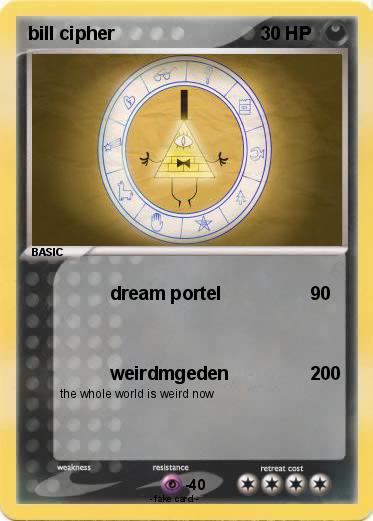 Pokemon bill cipher