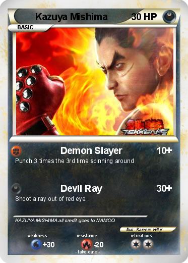 Pokemon Kazuya Mishima