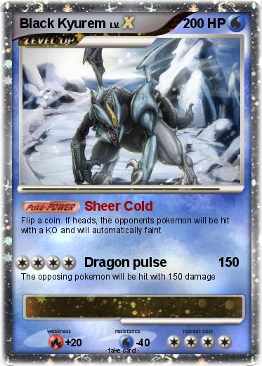 Pokemon Black Kyurem