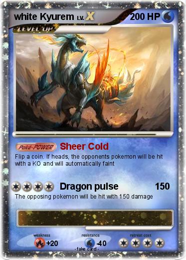 Pokemon white Kyurem