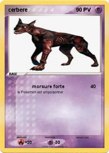 Pokemon cerbere