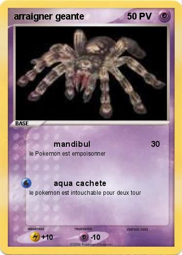 Pokemon arraigner geante
