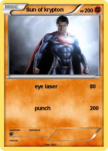 Pokemon Sun of krypton