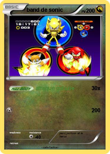 Pokemon band de sonic