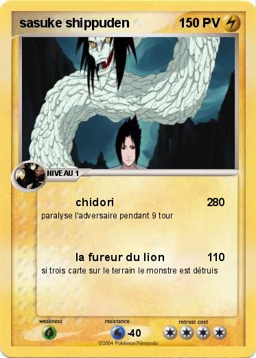 Pokemon sasuke shippuden