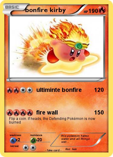 Pokemon bonfire kirby