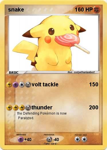 Pokemon snake
