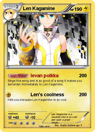 Pokemon Len Kagamine