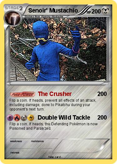 Pokemon Senoir' Mustachio