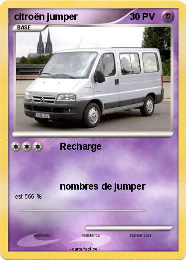 Pokemon citroën jumper