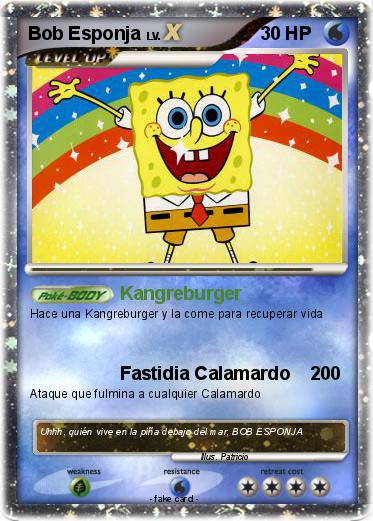 Pokemon Bob Esponja