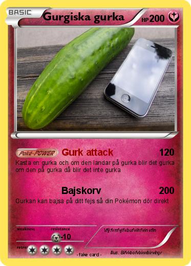 Pokemon Gurgiska gurka