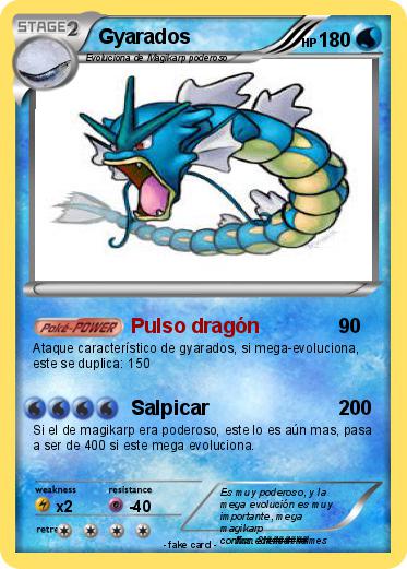 Pokemon Gyarados