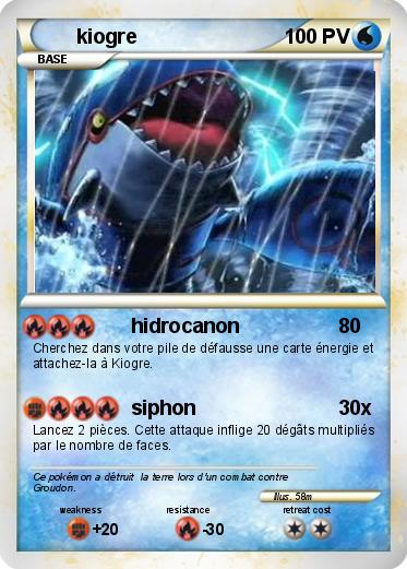 Pokemon kiogre